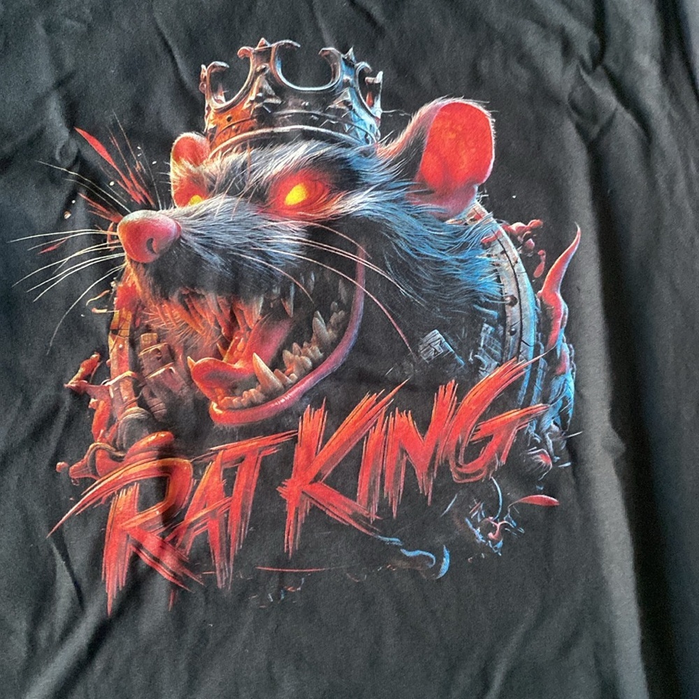 Rat King Graphic T-Shirt S Q80 - Picture 2 of 4